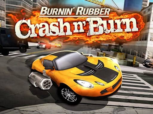 Capture d'écran de Burnin Rubber Crash n Burn