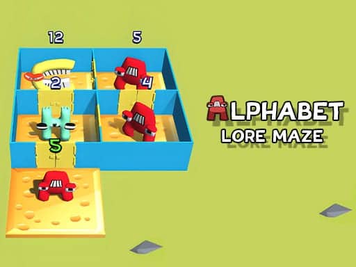 Capture d'écran de Alphabet Lore Maze