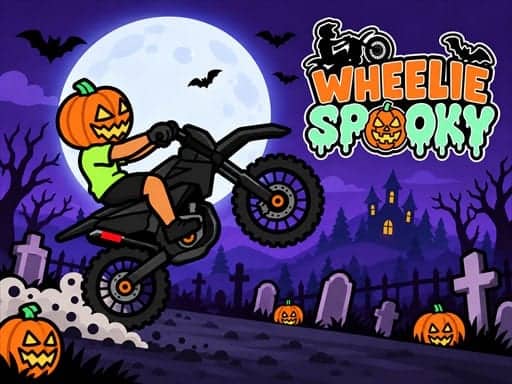 Capture d'écran de Wheelie Spooky