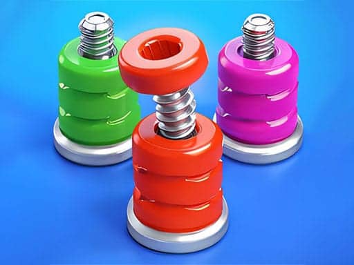 Capture d'écran de Nuts & Bolts Sort: Color Puzzle