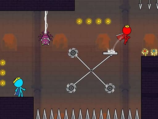 Capture d'écran de Red and Blue Stickman 2