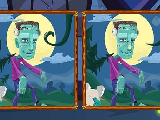 Capture d'écran de Halloween Find the Differences
