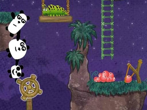 Capture d'écran de 3 Pandas 2. Night