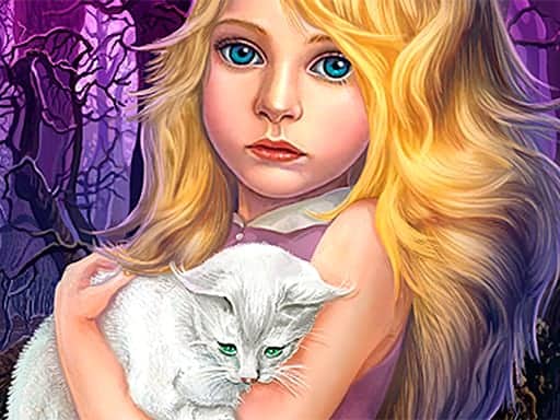 Capture d'écran de Hidden Object - Girl and Cat