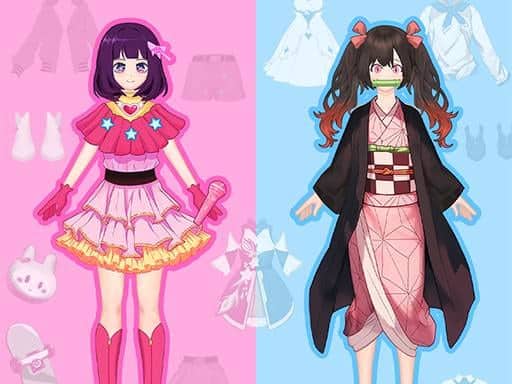Capture d'écran de Anime Doll - DIY Cosplay Girl