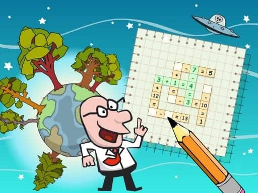 Capture d'écran de Mind Games: Math Crosswords