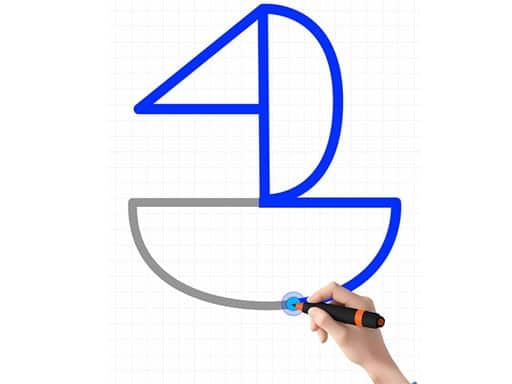Capture d'écran de Single Line Puzzle Drawing