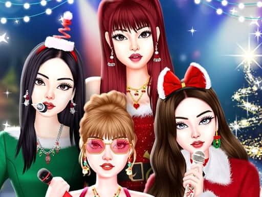 Capture d'écran de Black Pink Christmas Concert