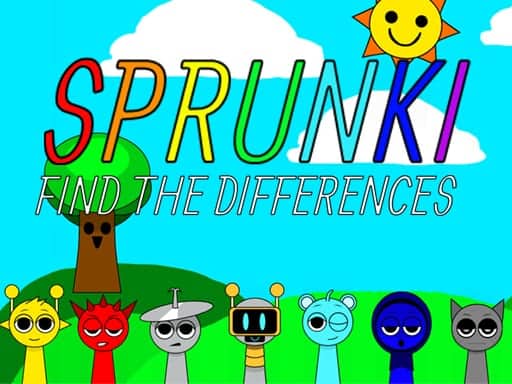 Capture d'écran de Sprunki Find The Differences