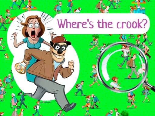 Capture d'écran de Where's the crook?