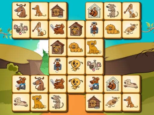 Capture d'écran de Mahjong Dogs