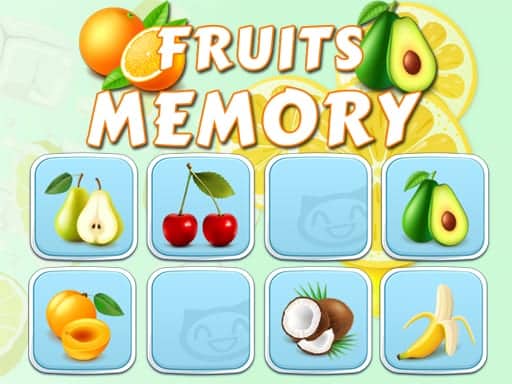 Capture d'écran de Fruits Memory