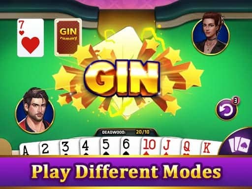 Capture d'écran de GIN RUMMY