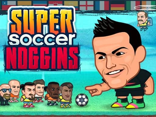 Capture d'écran de Super Soccer Noggins