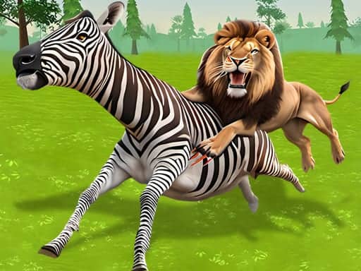 Capture d'écran de Lion Family Sim Online