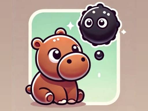 Capture d'écran de Hide Moodeng Hippo!