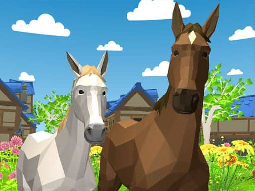 Capture d'écran de Horse Family Animal Simulator 3D