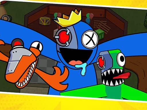 Capture d'écran de Survivor In Rainbow Monster