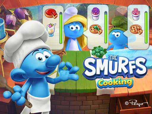 Capture d'écran de The Smurfs Cooking