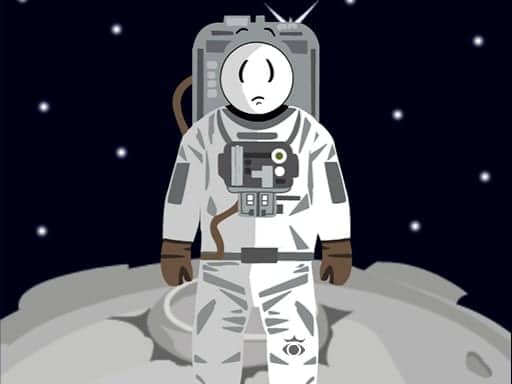 Capture d'écran de Stickman in space