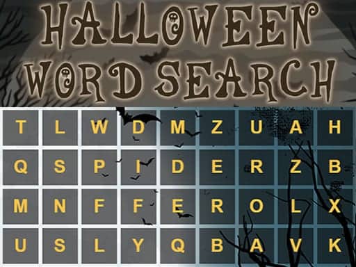 Capture d'écran de Halloween Word Search