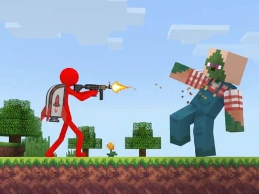 Capture d'écran de Red Stickman vs Craftmans 2