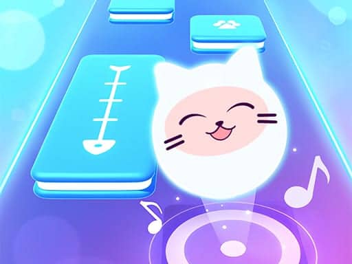 Capture d'écran de Music Cat! Piano Tiles Game 3D