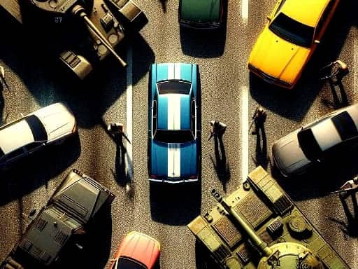Capture d'écran de GTA Car Rush