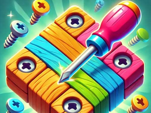Capture d'écran de Unscrew Wood Puzzle