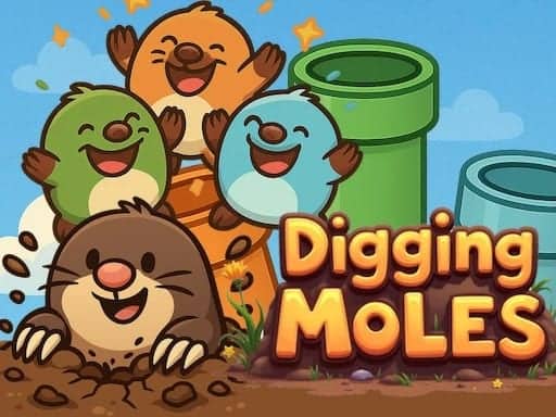 Capture d'écran de Digging Moles