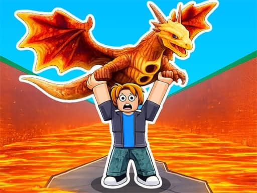 Capture d'écran de Brainrots Lava Survive Online