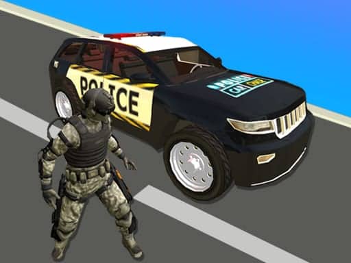Capture d'écran de Police Car Chase