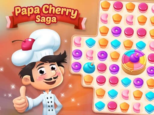 Capture d'écran de Papa Cherry Saga