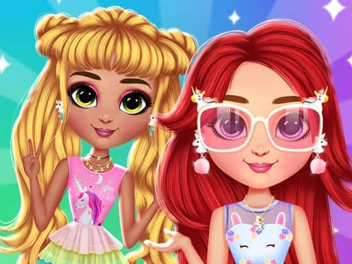 Capture d'écran de My Cute Unicorn Fashion Dress Up