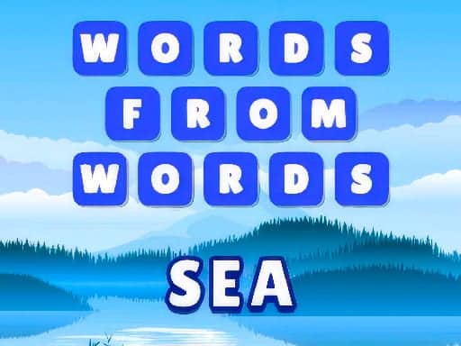 Capture d'écran de Words from words: Sea
