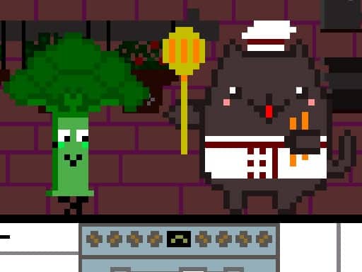 Capture d'écran de Cat Chef and Broccoli