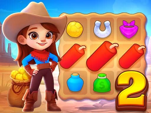 Capture d'écran de Wild West Match 2: The Gold Rush