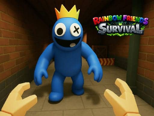 Capture d'écran de Rainbow Friends. Survival