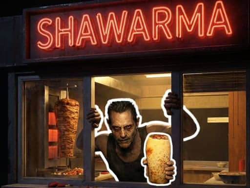 Capture d'écran de Scary Shawarma Kiosk: The Anomaly