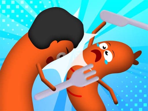 Capture d'écran de Sausage Rivals 3D