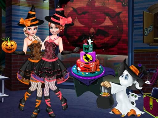 Capture d'écran de Halloween Special Party Cake