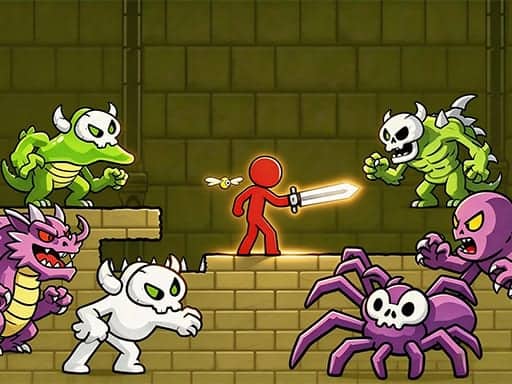 Capture d'écran de Stickman Adventure
