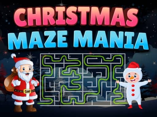 Capture d'écran de Christmas Maze Mania