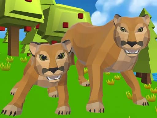 Capture d'écran de Cougar Simulator: Big Cats