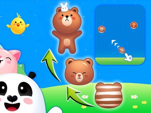 Capture d'écran de Animal Merge: Bubble Shooter