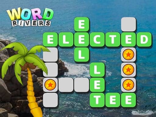 Capture d'écran de Word Rivers