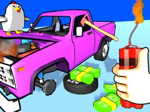 Capture d'écran de Smash the Car to Pieces!