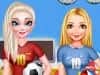 Capture d'écran de Bff Princess Vote For football 2018