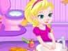 Capture d'écran de Potty Train Baby Elsa